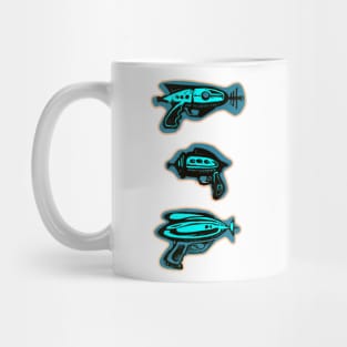 THREE RAY GUNS! Mug